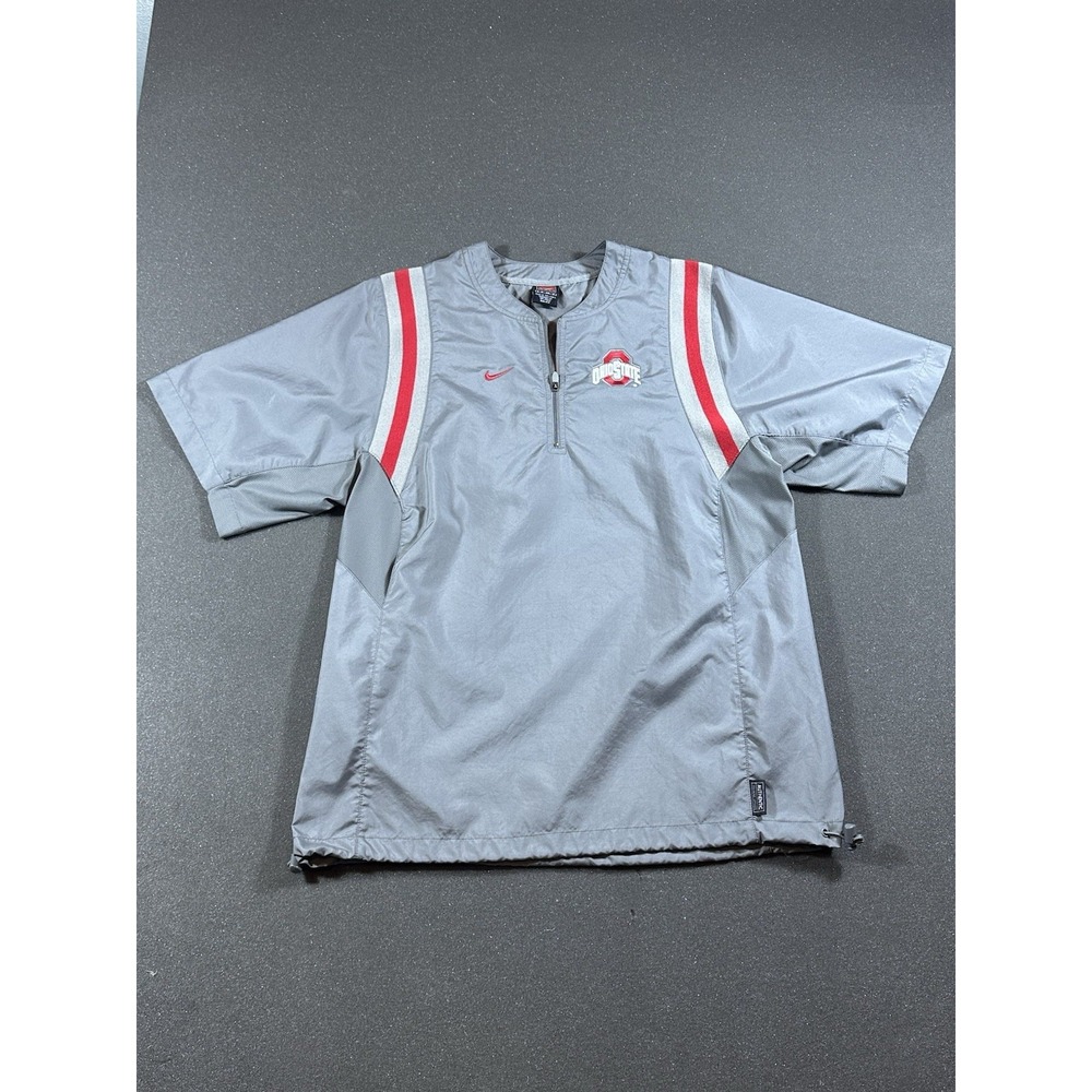 Ohio State Buckeyes Quarter Zip Pullover Windbreaker